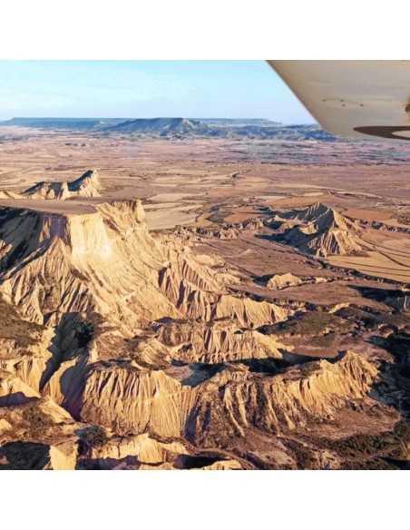 Vuelo en ultraligero-Las Bardenas Reales-El Moncayo