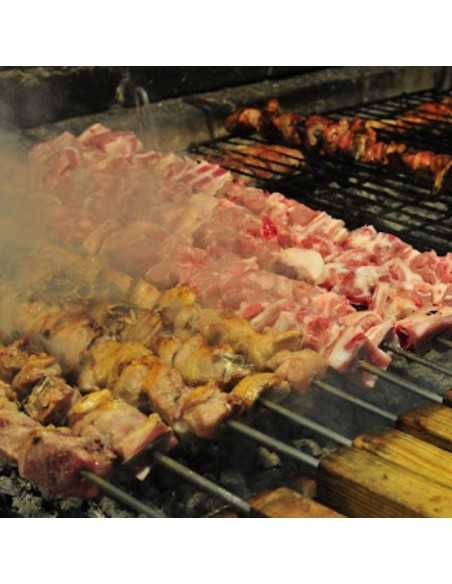 MESON DE PEDRO(Matapozuelos) - El auténtico Pincho de Lechazo y Conejo a la parrilla a la brasa de sarmiento y encina