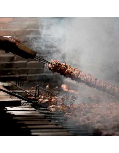 MESON DE PEDRO(Matapozuelos) - El auténtico Pincho de Lechazo y Conejo a la parrilla a la brasa de sarmiento y encina