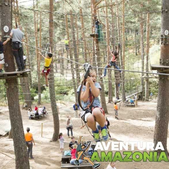 Entradas Aventura Amazonia Cercedilla desde 20 €