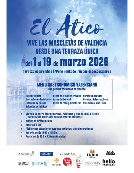 Balcón Mascletà Fallas 2026 Valencia – Desde 45€