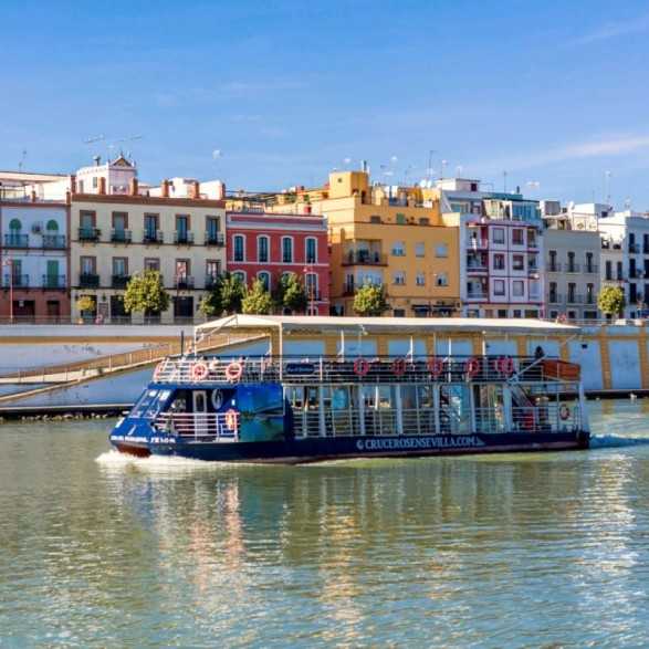 Crucero Guadalquivir Sevilla 15,65€ | Torre del Oro 🚤