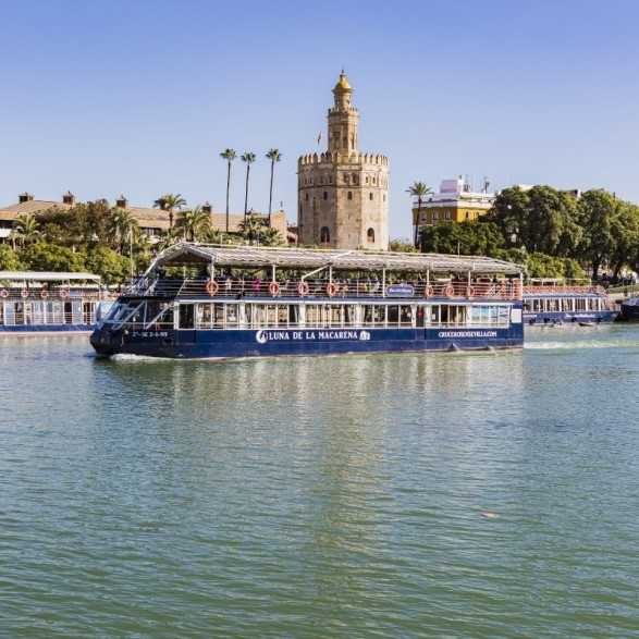 Crucero Guadalquivir Sevilla 15,65€ | Torre del Oro 🚤