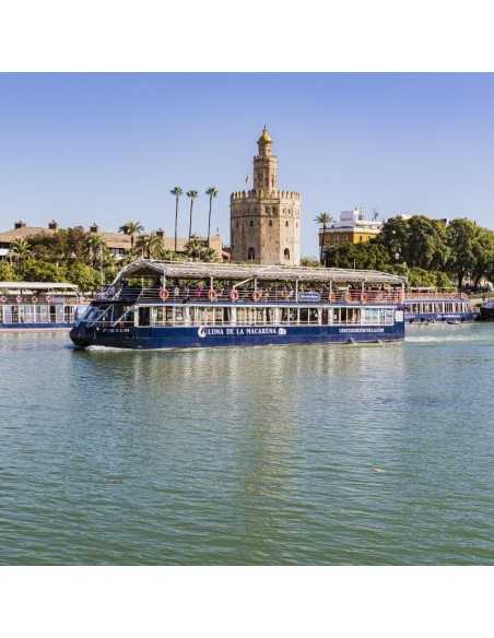 Crucero Guadalquivir Sevilla 15,65€ | Torre del Oro 🚤