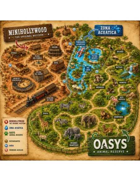 Entradas MiniHollywood Oasys desde 26 € | Descuentos