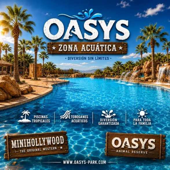 Entradas MiniHollywood Oasys desde 26 € | Descuentos