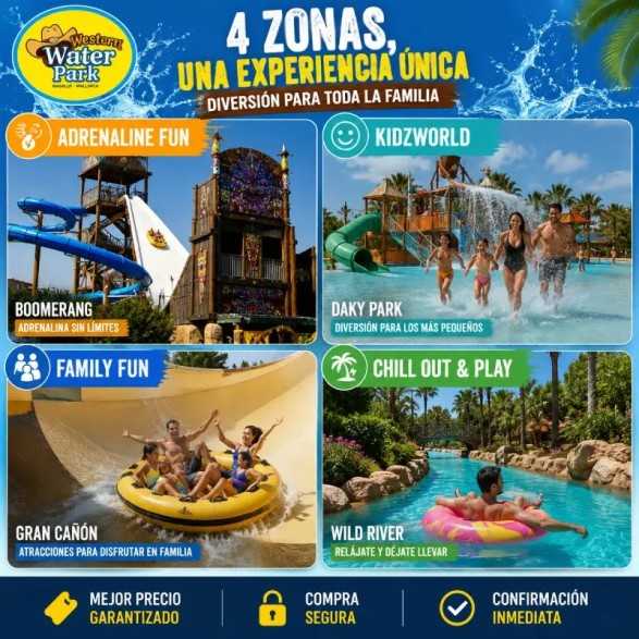 Entradas Western Water Park Magaluf desde 17€ | Tickets