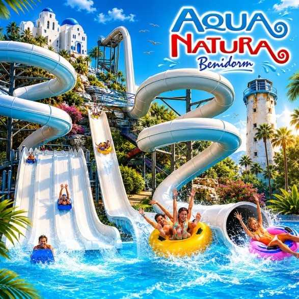 Entradas Aqua Natura Benidorm 17,50€ Descuento 50% | 2x1