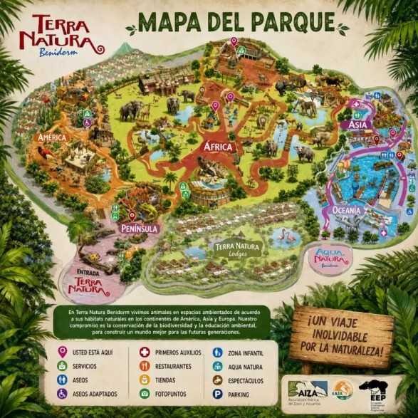 Entradas Aqua Natura Benidorm 17,50€ Descuento 50% | 2x1