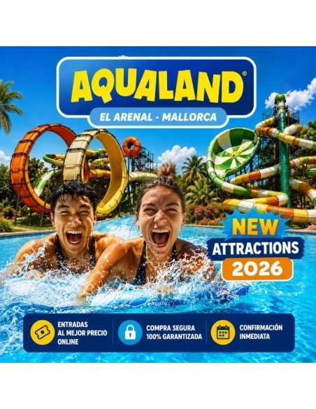 Entradas Aqualand El Arenal desde 18€ | Precios y Descuentos