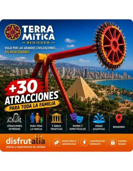 Entradas Terra Mítica Benidorm desde 25,90 € Descuento 30%