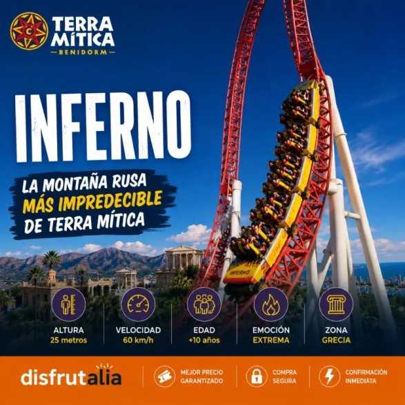 Entradas Terra Mítica Benidorm desde 25,90 € Descuento 30%