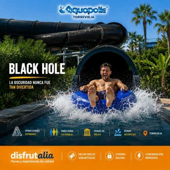 Entradas Aquopolis Torrevieja 21,95 € 35% Dto.