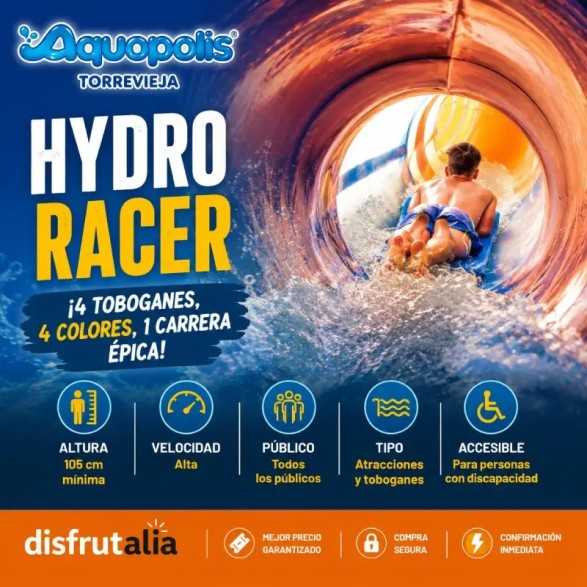 Entradas Aquopolis Torrevieja 21,95 € 35% Dto.