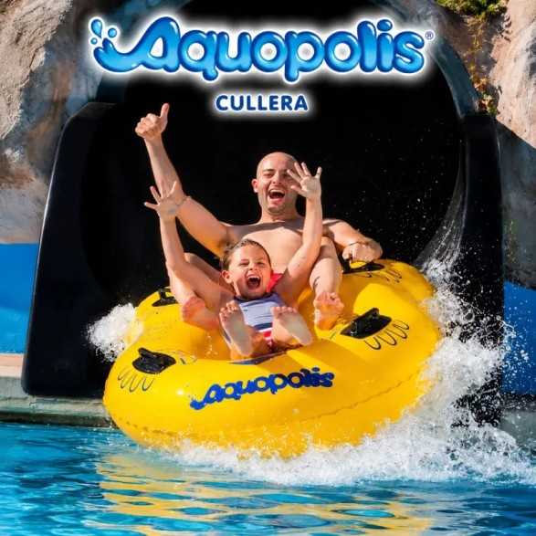 Entradas Aquopolis Parque Acuático Cullera 19,95 €| 40% Dto.