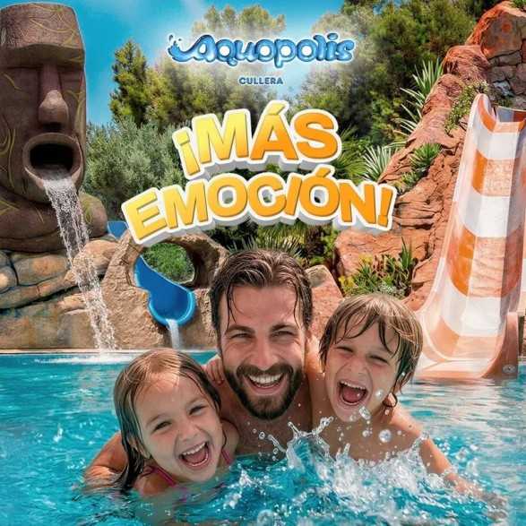 Entradas Aquopolis Parque Acuático Cullera 19,95 €| 40% Dto.