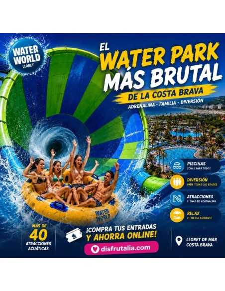 Entradas Water World Lloret de Mar 25€ | Parque Acuático