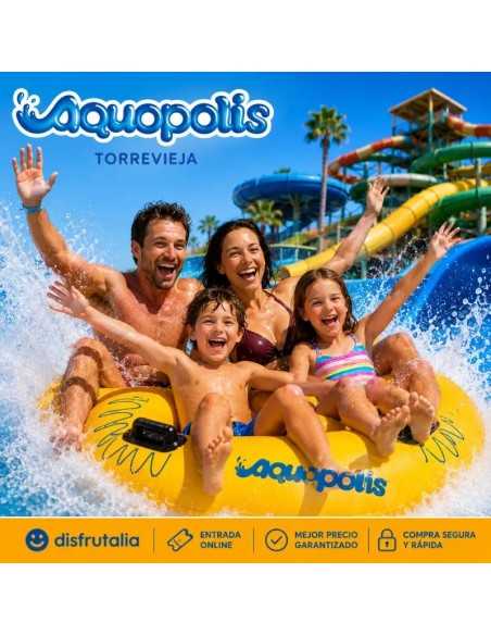 Entradas Aquopolis Torrevieja 21,95 € 35% Dto.