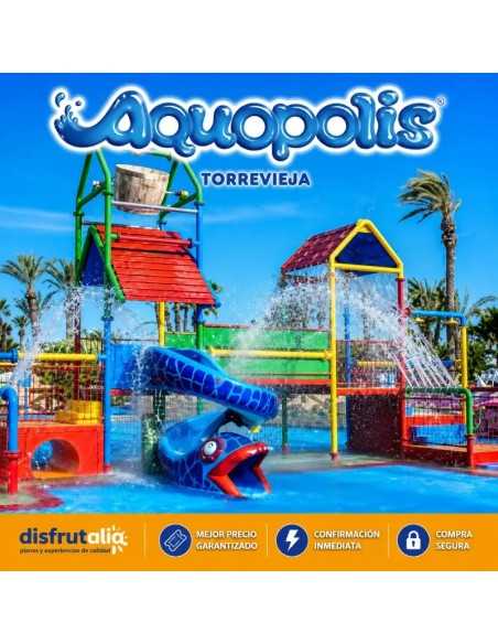 Entradas Aquopolis Torrevieja 21,95 € 35% Dto.