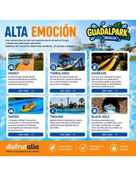 Entradas Guadalpark Sevilla 12,60€ Descuento 57% | 2x1