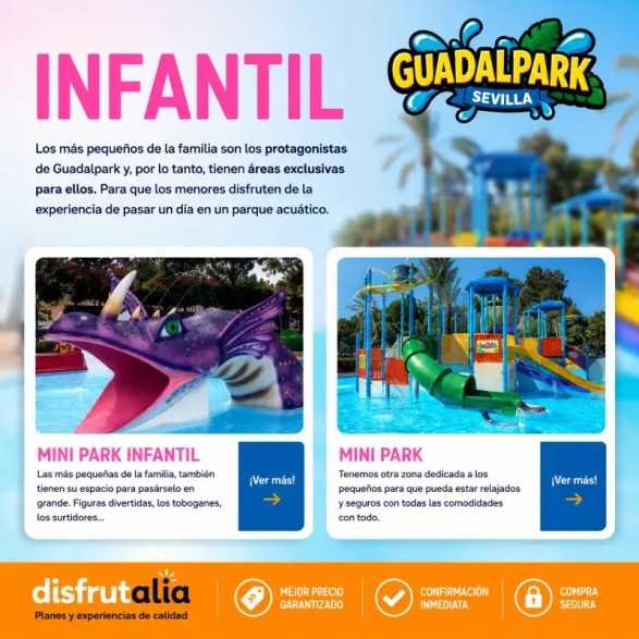 Entradas Guadalpark Sevilla 12,60€ Descuento 57% | 2x1