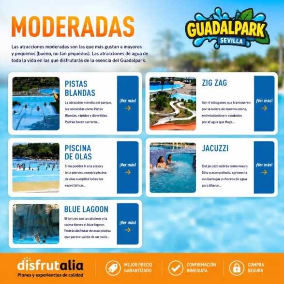 Entradas Guadalpark Sevilla 12,60€ Descuento 57% | 2x1