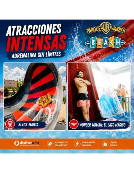 Entradas PARQUE WARNER BEACH 25,14€ Descuento 40%