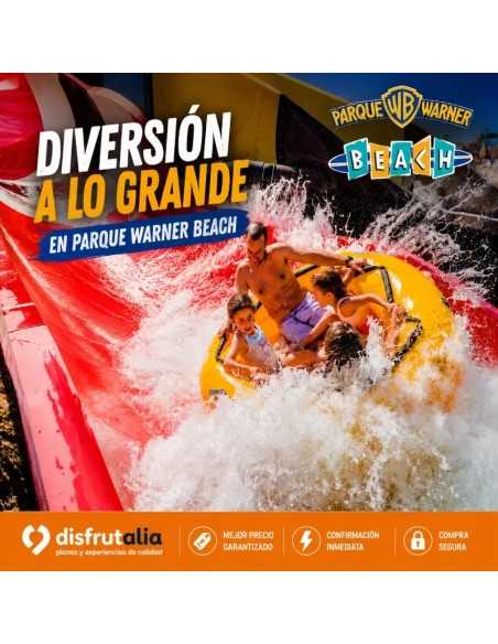Entradas PARQUE WARNER BEACH 25,14€ Descuento 40%