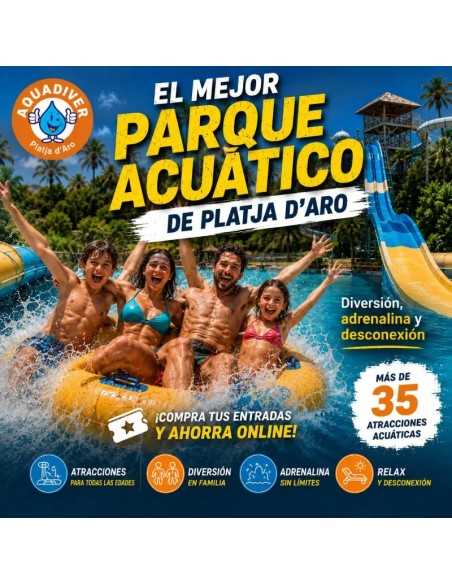 Entradas Aquadiver Platja d'Aro 22€ | Parque Acuático