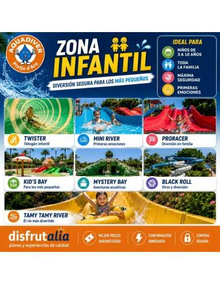 Entradas Aquadiver Platja d'Aro 22€ | Parque Acuático
