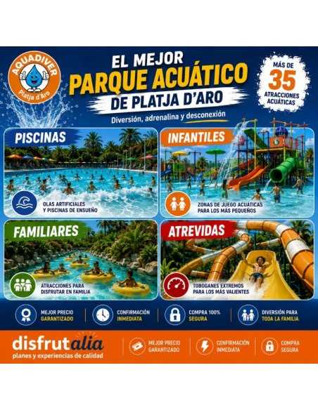Entradas Aquadiver Platja d'Aro 22€ | Parque Acuático