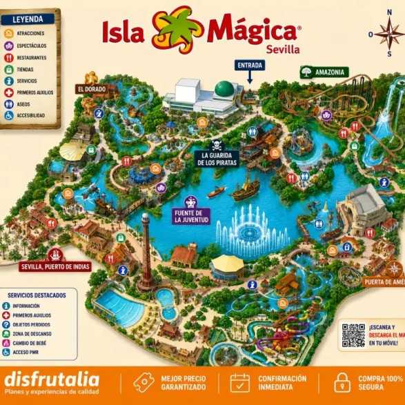 Pack 3 entradas Isla Mágica 69,90 € Descuento 42% | 2x1