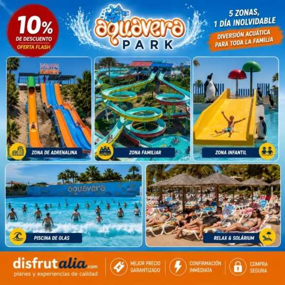 Entradas Aquavera desde 18,90 € | 10% descuento