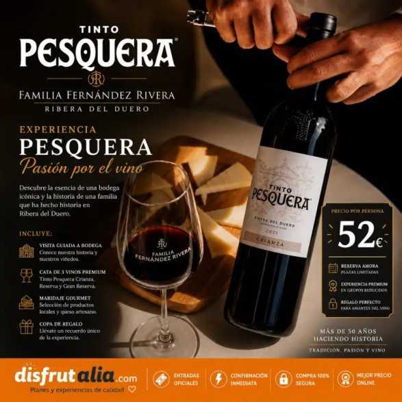 Visita Bodega Tinto Pesquera | Precio desde 52€