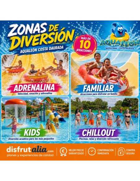 Entradas Aqualeon Water Park Costa Daurada desde 14€ | Dtos.