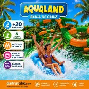 Entradas Aqualand Bahía de Cádiz desde 15 € | Descuentos