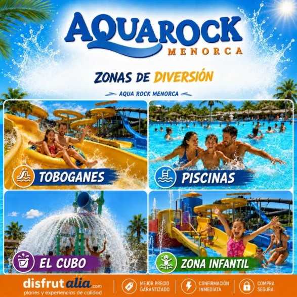 AQUAROCK MENORCA : Entradas y Ofertas 2026