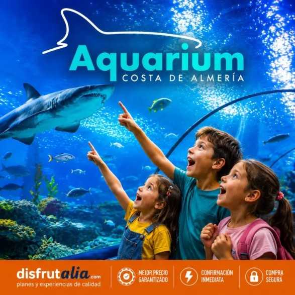 Entradas Aquarium Roquetas de Mar desde 15,20 € | 15% Dto.