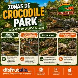 Entradas Crocodile Park Torremolinos desde 10.50 € 2