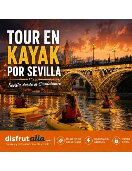 Tour en kayak por Sevilla desde 29€ |Reserva online