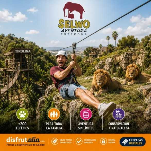 Entradas para Selwo Aventura desde 19,90 € | Descuentos