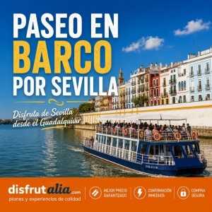Crucero Guadalquivir Sevilla 15,65€ | Torre del Oro 🚤