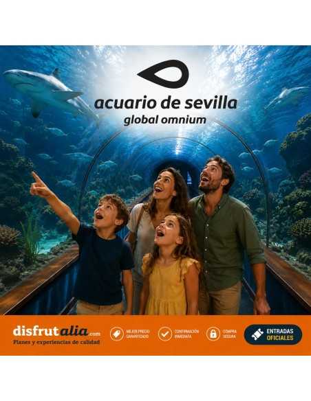 Entradas Acuario de Sevilla 12€🐠 Precios y horarios