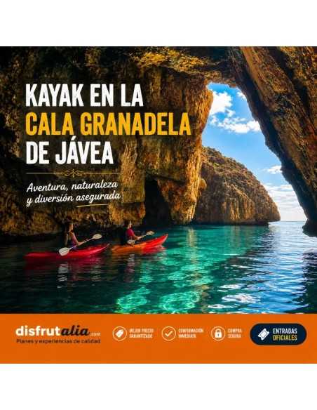 Kayak Jávea: excursión Cala Granadella | Precios y reserva