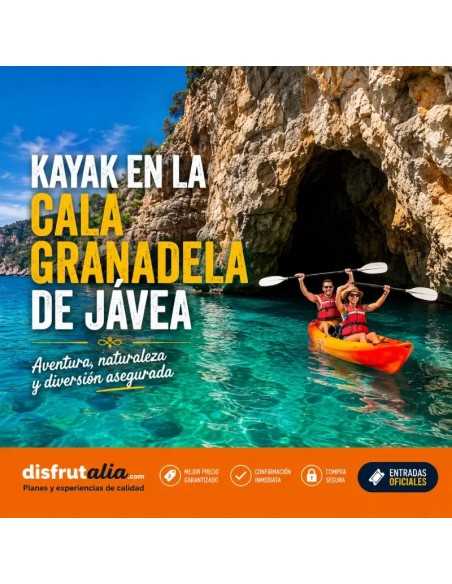 Kayak Jávea: excursión Cala Granadella | Precios y reserva