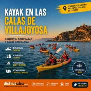 Kayak en las Calas de Villajoyosa | Reserva y precios 2