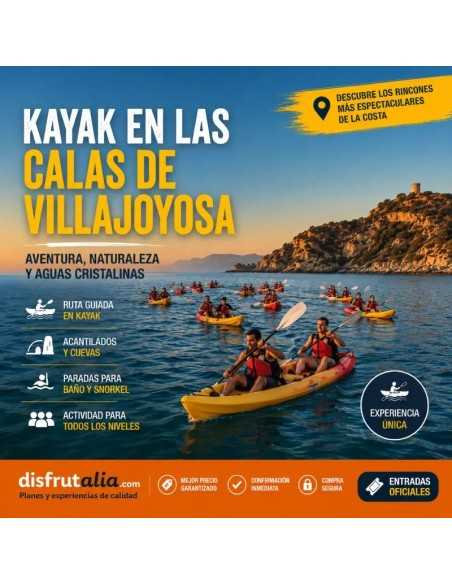 Kayak en las Calas de Villajoyosa | Reserva y precios