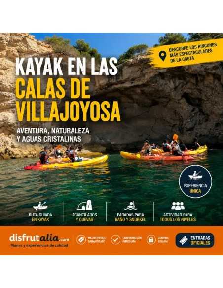 Kayak en las Calas de Villajoyosa | Reserva y precios