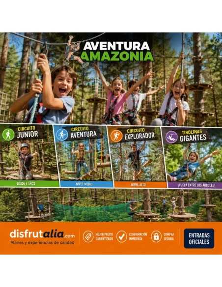 Entradas Aventura Amazonia Cercedilla desde 20 €