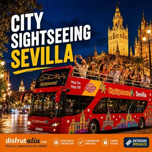 City Sightseeing Sevilla: entradas y bus turístico